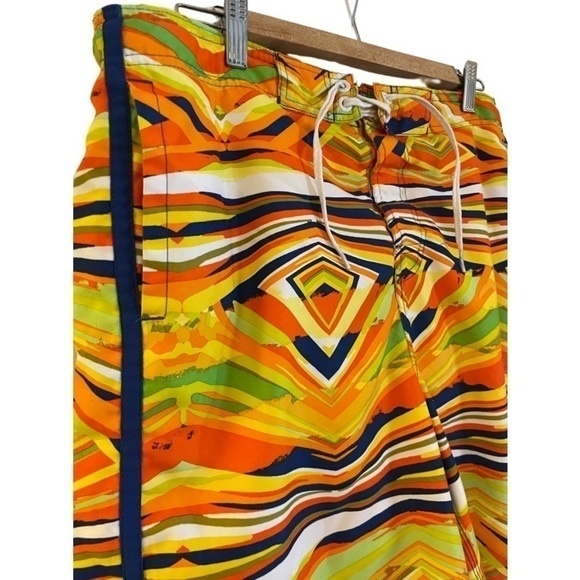 𝅺NIKE psychedelic swim shorts - M - Picture 2 of 6